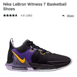 Nike LeBron Witness 7 Basketball Shoes